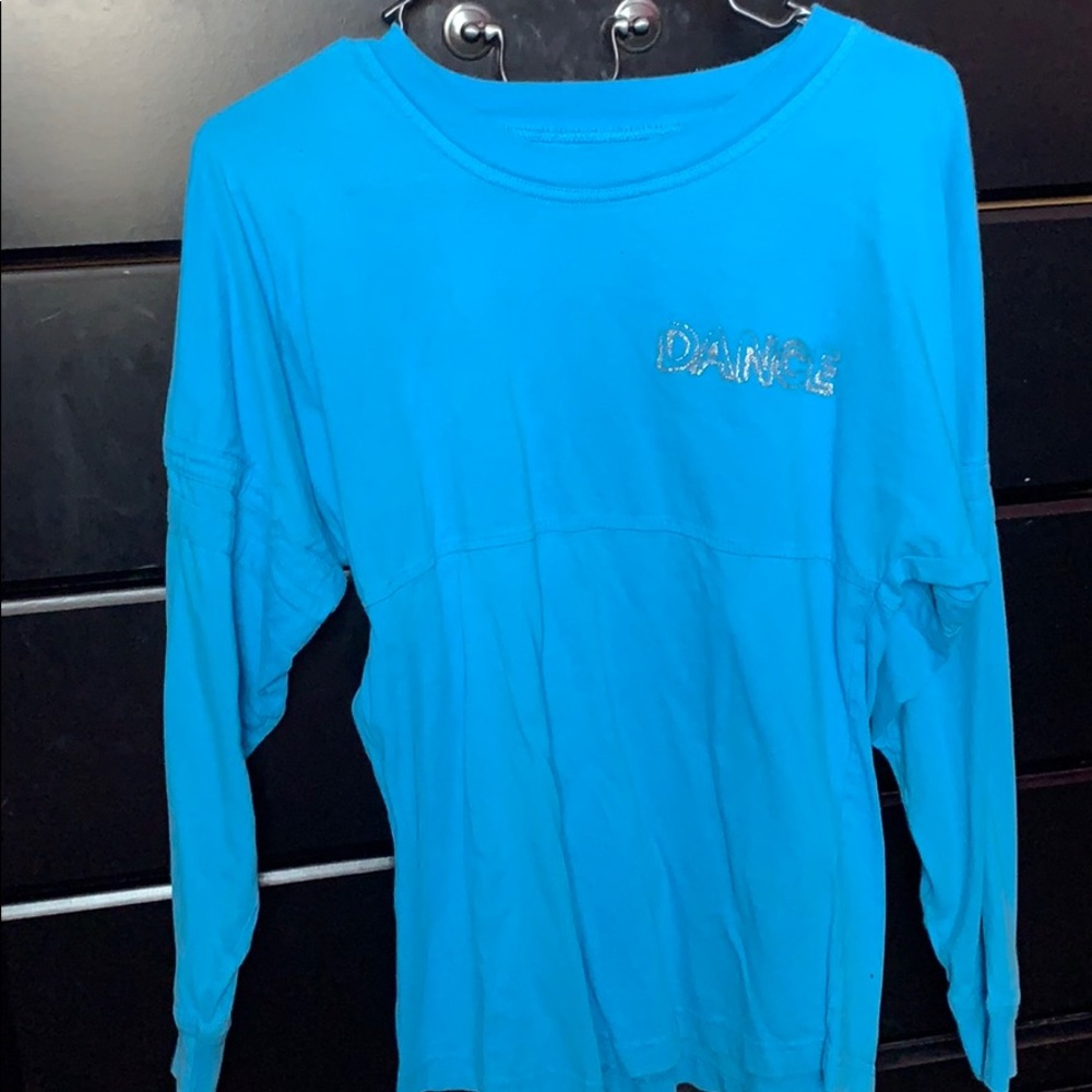 blue dance long sleeve shirt